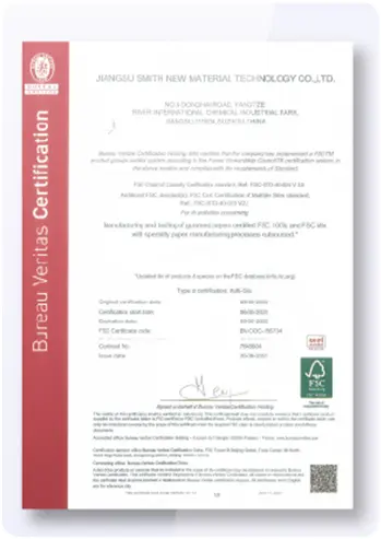 FSC Chain of Custody Certification โ Bureau Veritas